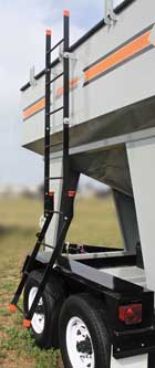 Easy access foldup ladder